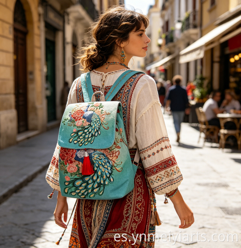 Ethnic Backpack